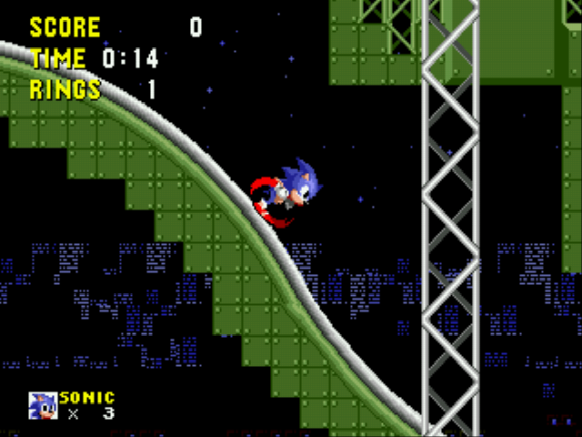 Sonic the Hedgehog - Never Stop Running Screenshot 1